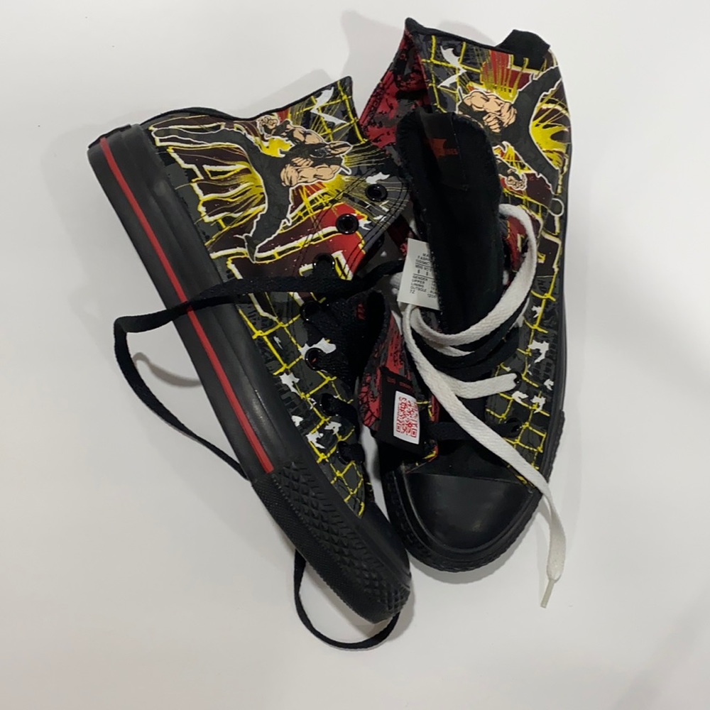 Converse All Star Batman Dark Knight Rises Bane Unisex Shoes (Men's 6/Women’s 8)